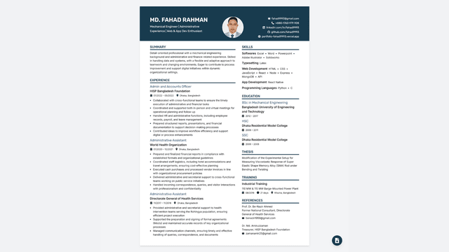 Modern Resume